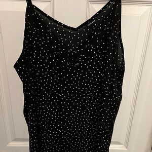 Torrid Black and White Polka Dot Sleeveless Top-Torrid Size 1